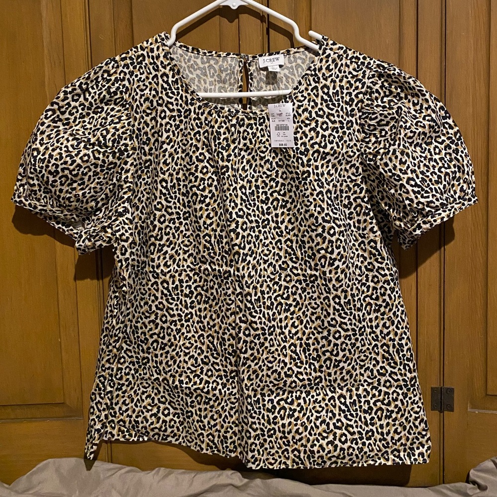 Brand new JCrew Top L